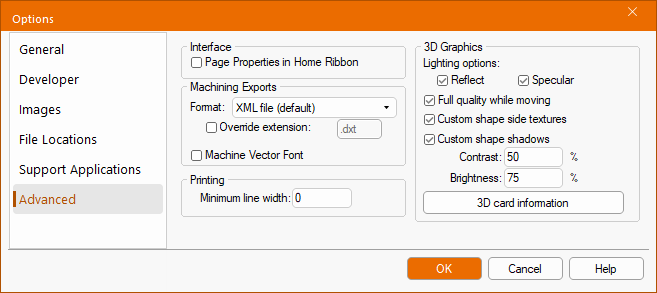 File Options_CabMasterPro
